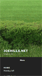 Mobile Screenshot of joehills.net