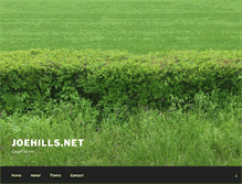 Tablet Screenshot of joehills.net